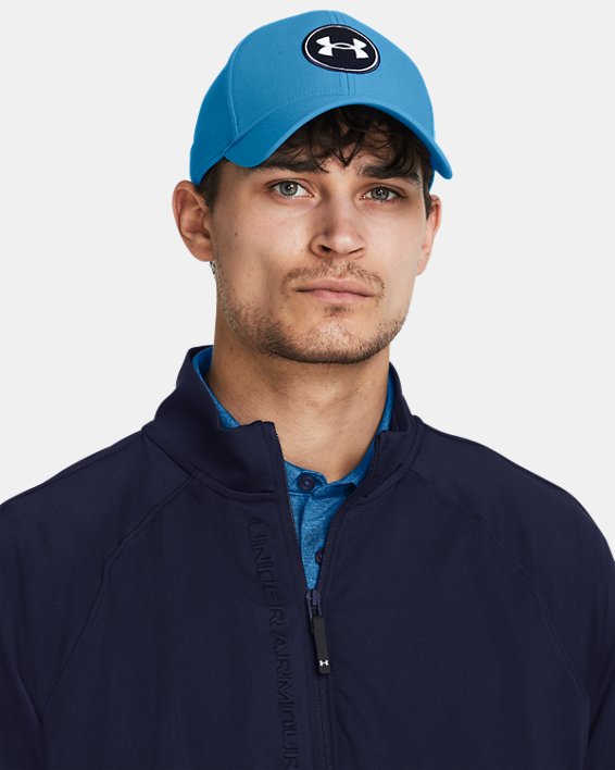 หมวกแก๊ป UA Storm Driver สำหรับผู้ชาย in Blue image number 2